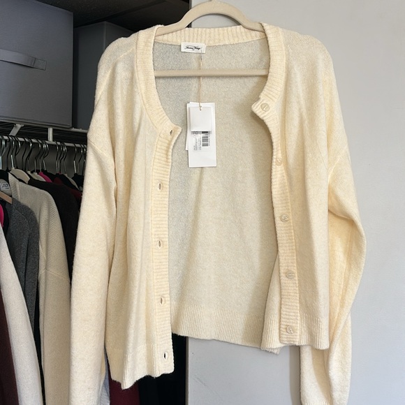 American Vintage Damsville Cardigan Pannacotta Chine - Picture 5 of 5